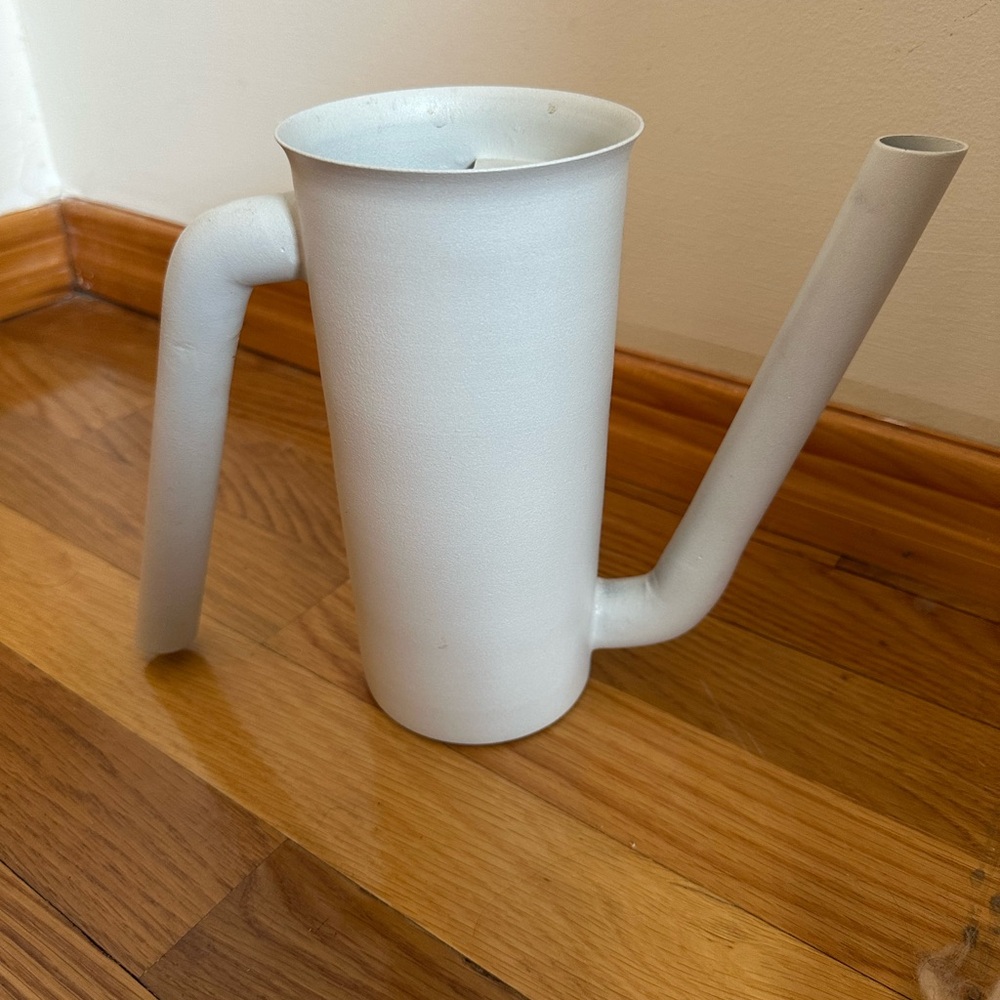 Areaware Modern White Watering Can